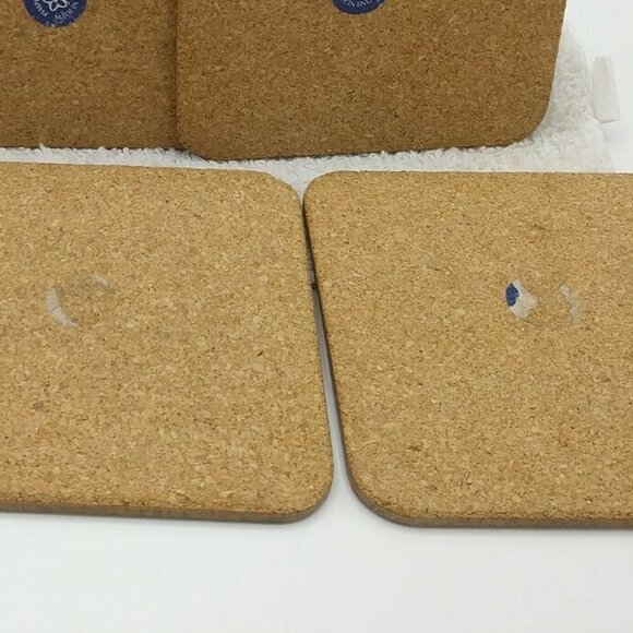 Pimpernel St. Lucia Coasters - Set of 6 -Cork Backing - Artwork - Beach Tropical - Picture 5 of 15